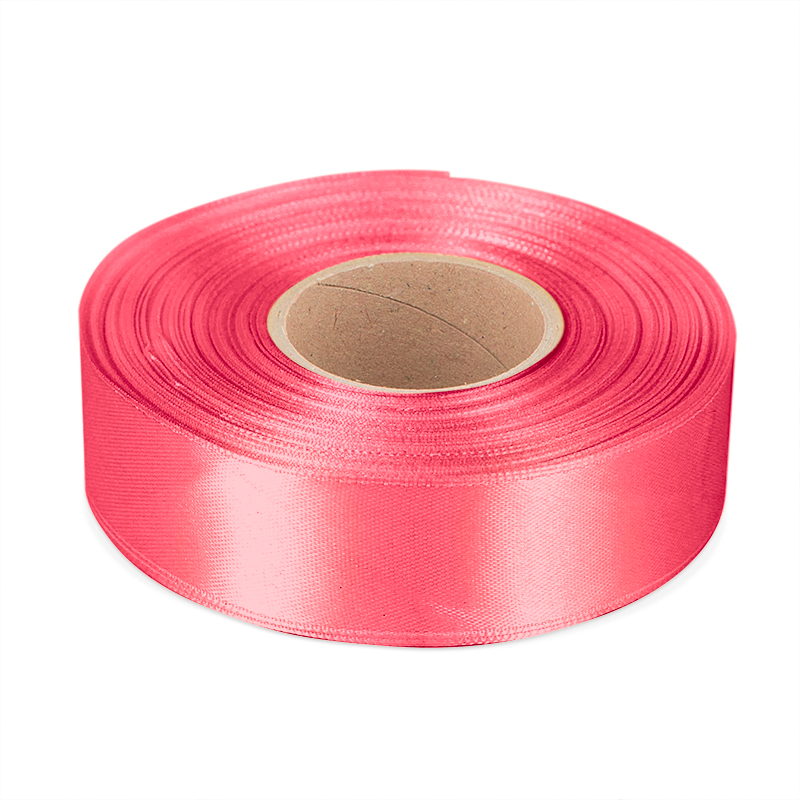 Текстильная лента (сатин) Розовый Текстильная лента (сатин) Розовый