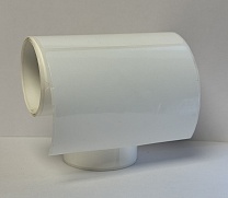 Термотрансферные полипропиленовые этикетки 100x74 полипропилен (в рулоне 500 шт) (коробка 32 рулонов) Печать только с риббоном (копиркой)