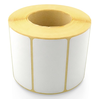 Термоэтикетки 58x30 ТОП (в рулоне 900 шт) (коробка 60 роликов)