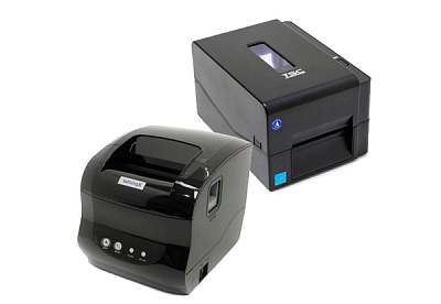 Как настроить принтеры этикеток Xprinter xp365b, TSC TE200
